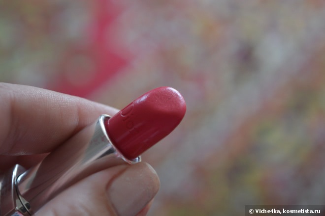 Моя первая яркая помада Dior Rouge Dior Couture Color Voluptuous Care Lipstick № 775 Darling