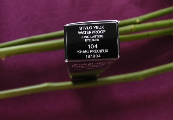 Chanel Stylo Yeux Waterproof Long-Lasting Eyeliner #104 Khaki precieux