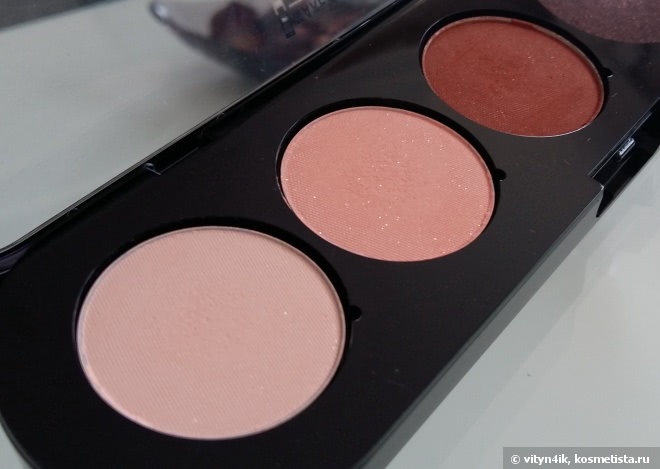 Make Up Atelier Paris Eyeshadow Palette T02 Tons Chauds