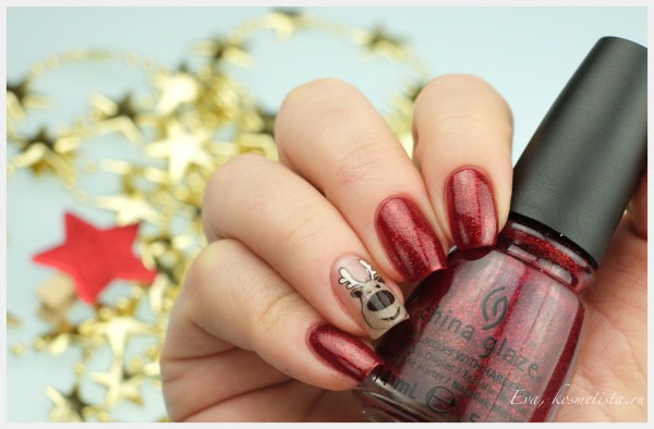 Лак-праздник China Glaze - Ruby Pumps