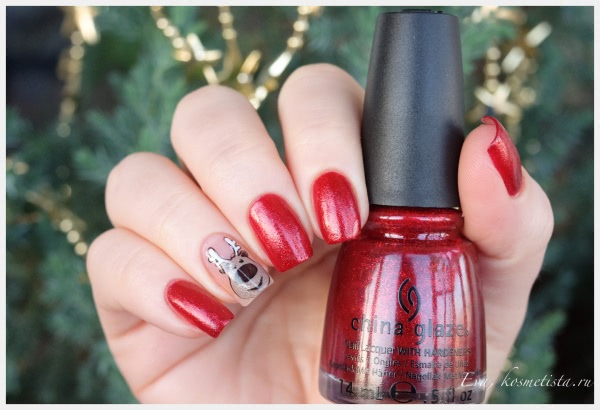 Лак-праздник China Glaze - Ruby Pumps