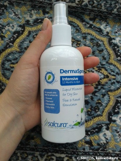 Я нашла спасение для сухой кожи рук с Salcura Dermasprаy Intensive Natural Skin Nourishment