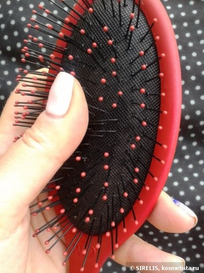 Лучше расчески The Wet Brush матовая Crimson Red я не встречала