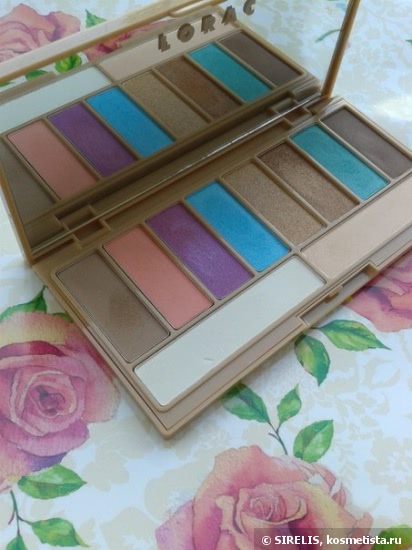 Летняя палетка теней Lorac summer GLO Eye shadow Palette