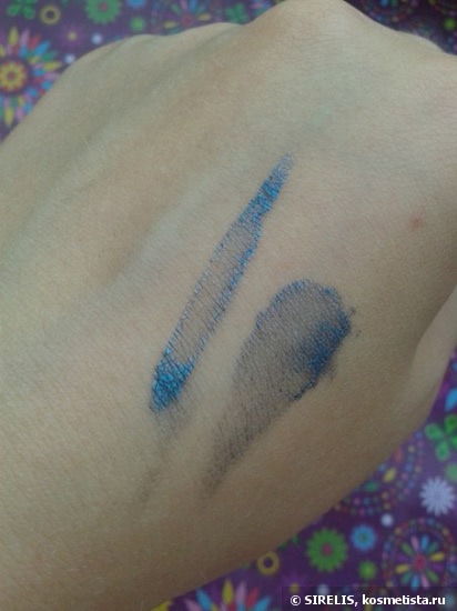 Замена,клон,аналог или все таки она другая? Ga-De Idyllic Long Lasting Eyeliner #14 Topaz Blue