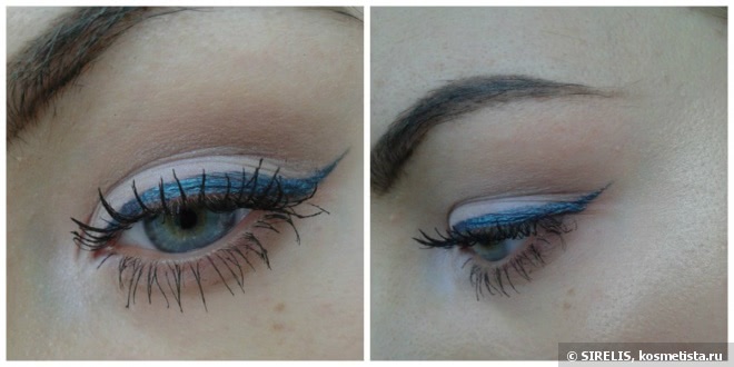 Замена,клон,аналог или все таки она другая? Ga-De Idyllic Long Lasting Eyeliner #14 Topaz Blue