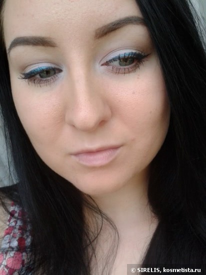 Замена,клон,аналог или все таки она другая? Ga-De Idyllic Long Lasting Eyeliner #14 Topaz Blue