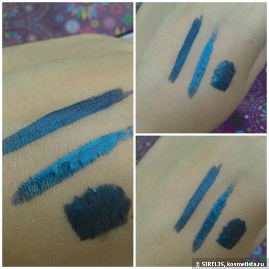 Замена,клон,аналог или все таки она другая? Ga-De Idyllic Long Lasting Eyeliner #14 Topaz Blue