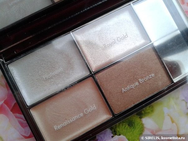 Новичок в коллекции хайлайтеров Sleek MakeUp Precious Metals 029 Highlighting palette