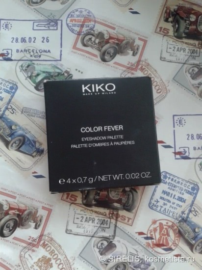 Kiko Color Fever Eyeshadow Palette 101