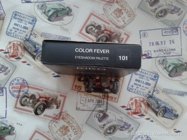 Kiko Color Fever Eyeshadow Palette 101