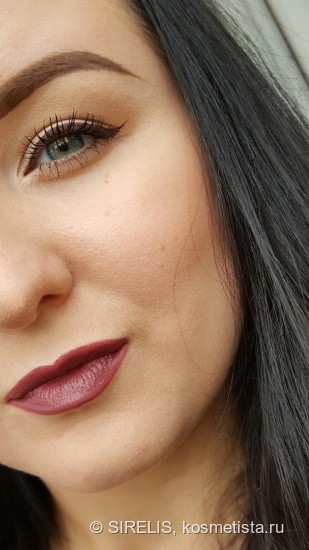 Шикарная Lorac Lip Luxe 8 Hour Lip Color Bordeaux