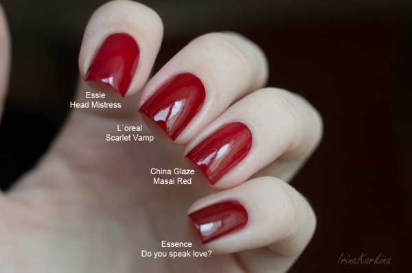China Glaze - Masai Red