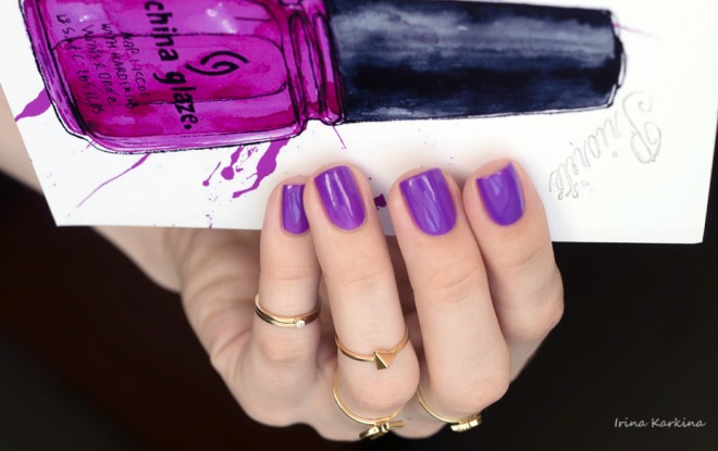 China Glaze - Plur-ple