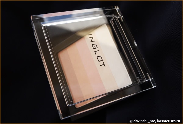 Попытка number one с хайлайтером Inglot AMC Multicolour System Highlighting Powder # 83
