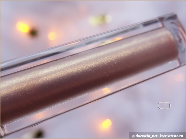 Dior Golden Shock Collection 2014. Dior Addict Gloss Mirror Shine Volume & Care #164, Gold Rain