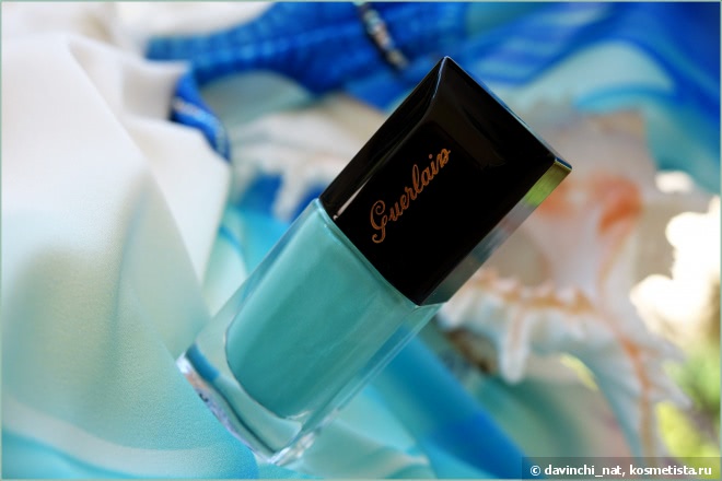 Послушаем, о чём поёт океан. Guerlain Colour Lacquer Long Lasting Nail Colour and Shine #700, Blue Ocean