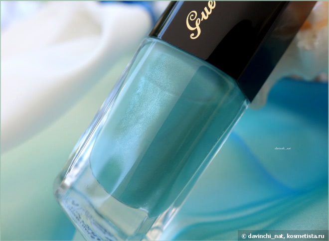 Послушаем, о чём поёт океан. Guerlain Colour Lacquer Long Lasting Nail Colour and Shine #700, Blue Ocean