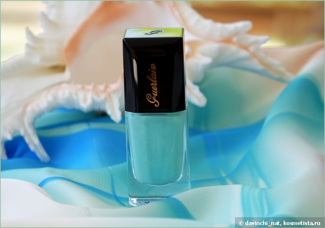 Послушаем, о чём поёт океан. Guerlain Colour Lacquer Long Lasting Nail Colour and Shine #700, Blue Ocean
