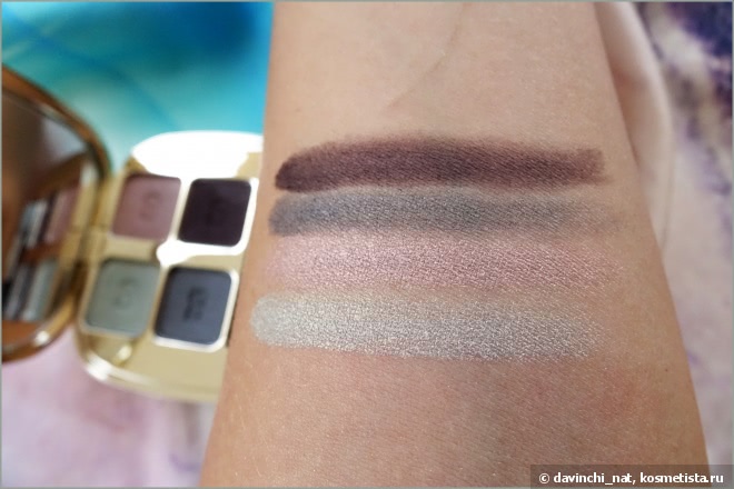 Охлажденный мятный коктейль. Dolce&Gabbana The Eyeshadow Smooth Eye Colour Quad #155 Fabulous