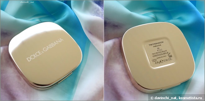 Охлажденный мятный коктейль. Dolce&Gabbana The Eyeshadow Smooth Eye Colour Quad #155 Fabulous