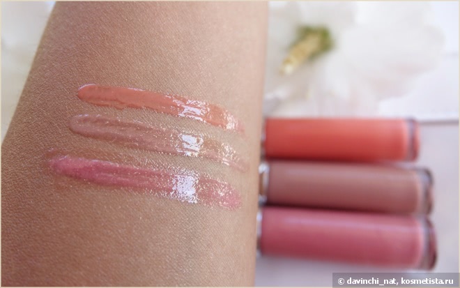 Yves Saint Laurent Gloss Volupte Extreme Shine Soft & Light Texture #19, Rose Orfevre, #20, Nude Carat, #203, Corail Gandoura