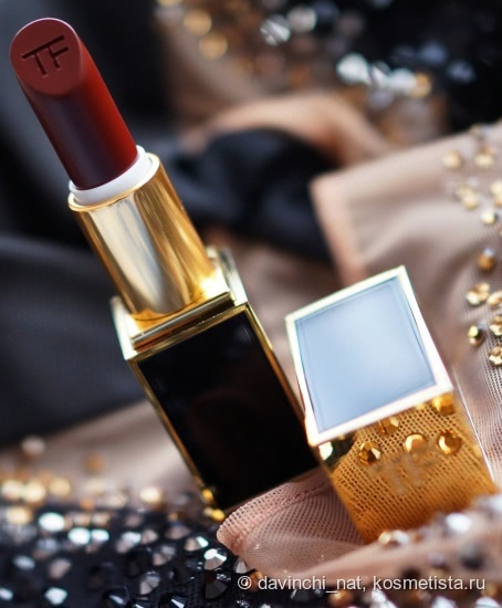 По лезвию ножа. Tom Ford Lip Color Matte 10 Black Dahlia