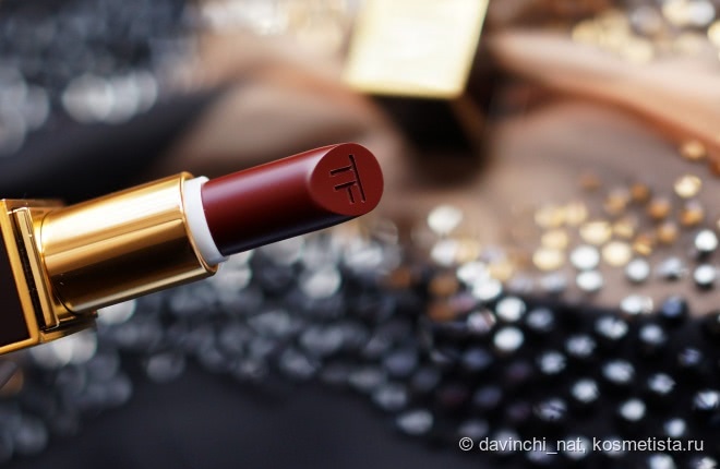 По лезвию ножа. Tom Ford Lip Color Matte 10 Black Dahlia