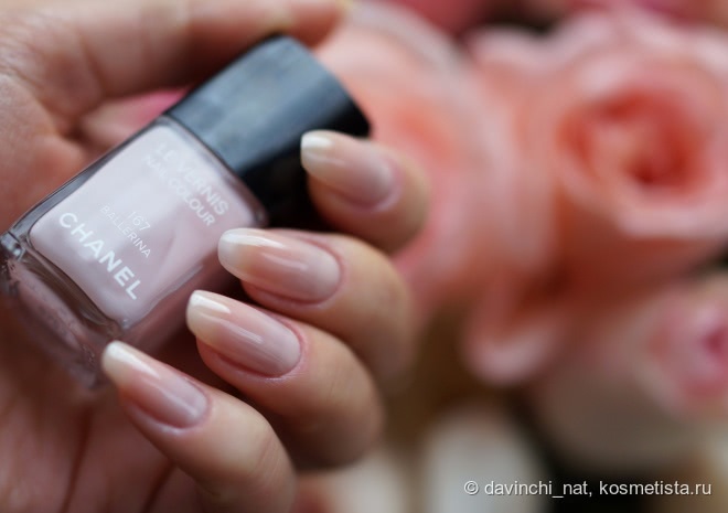 Стиль, который никогда не выходит из моды. Chanel Le Vernis Nail Colour 167 Ballerina