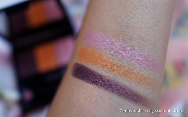 Бабочки в моей голове. Shiseido Luminizing Satin Eye Color Trio OR 316 Floracouture