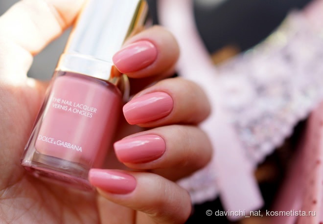 Dolce&Gabbana Rosa Look 2016. Dolce & Gabbana Intense Nail Lacquer #227 BonBon, #735 Lava