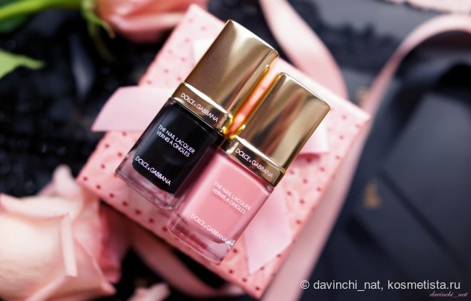 Dolce&Gabbana Rosa Look 2016. Dolce & Gabbana Intense Nail Lacquer #227 BonBon, #735 Lava