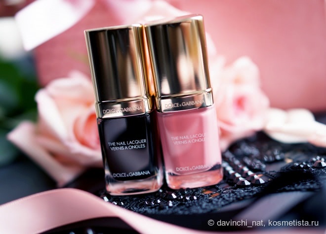Dolce&Gabbana Rosa Look 2016. Dolce & Gabbana Intense Nail Lacquer #227 BonBon, #735 Lava