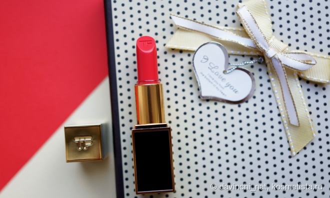 Краски лета - коралл. Tom Ford Lip Color #09 True Coral