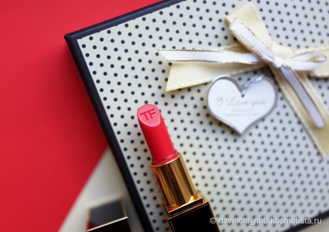 Краски лета - коралл. Tom Ford Lip Color #09 True Coral