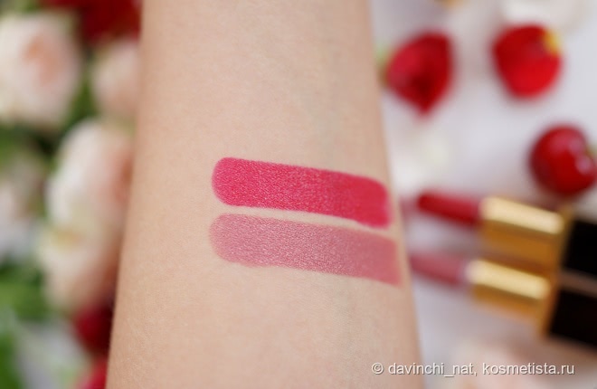 Том, и всё-таки я тебя люблю. Tom Ford Lip Color # 04 Indian Rose, #10 Cherry Lush
