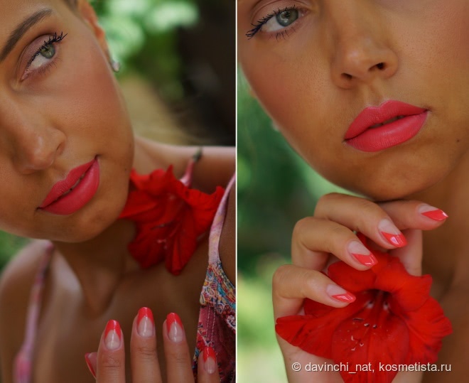 Одеяния лета. Dolce&Gabbana Dolce Matte Lipstick #512 Dolce Excelsa. Chanel Le Vernis Longwear Nail Colour # #524 Turban