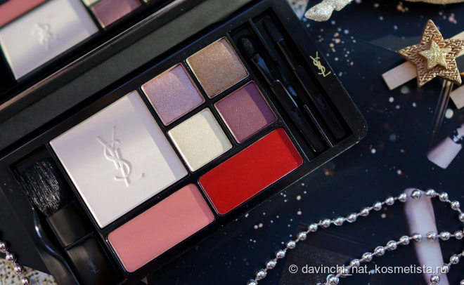 Рождественская коллекция макияжа YSL Sparkle Clash Makeup Collection Christmas Holiday 2016-2017. YSL Multi-Usage Palette Collector Sparkle Clash