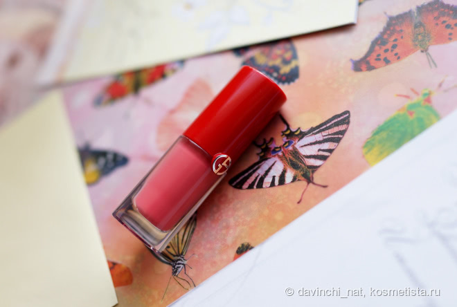 Совершенный эликсир цвета. Giorgio Armani Lip Magnet 503 Glow
