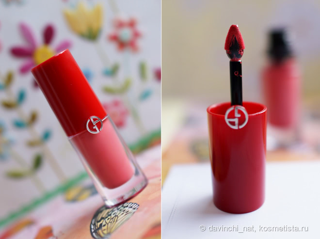 Совершенный эликсир цвета. Giorgio Armani Lip Magnet 503 Glow