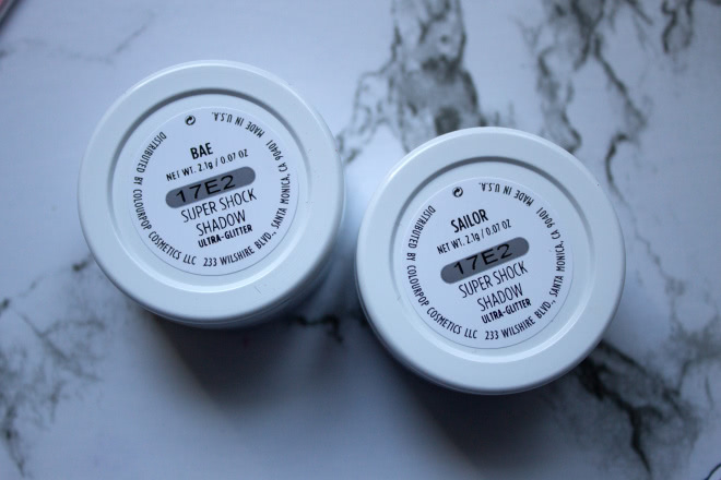 ColourPop Super Shock Shadows: Bae и Sailor