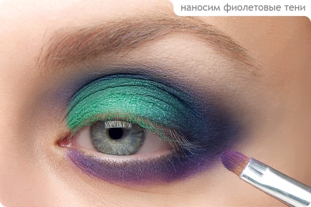 Tutorial. Color Theory in 1 Eye Makeup