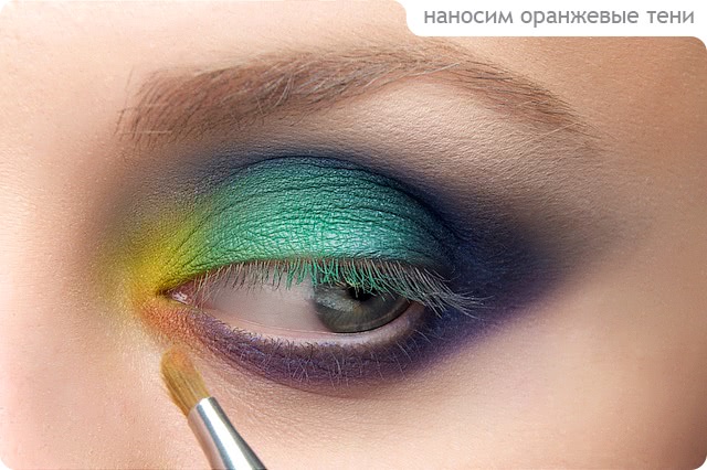 Tutorial. Color Theory in 1 Eye Makeup