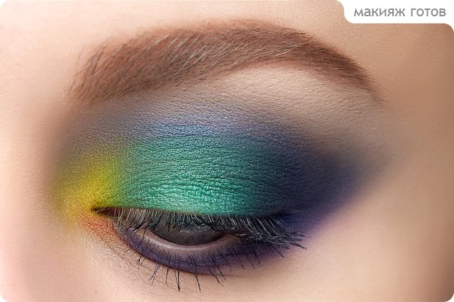 Tutorial. Color Theory in 1 Eye Makeup