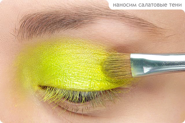 Tutorial. Lime & Winged Eyeliner