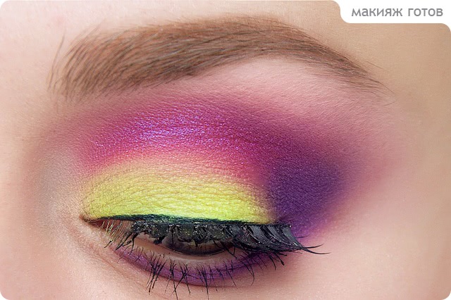 Tutorial. Tropical Makeup