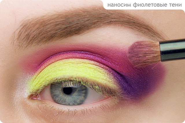 Tutorial. Tropical Makeup