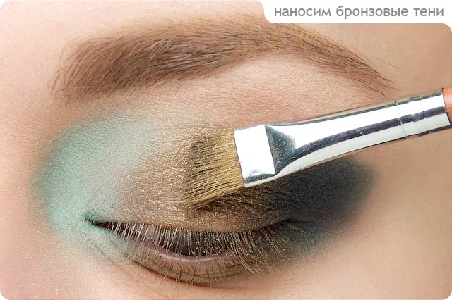 Tutorial. Romantic 3 colors Eye Makeup