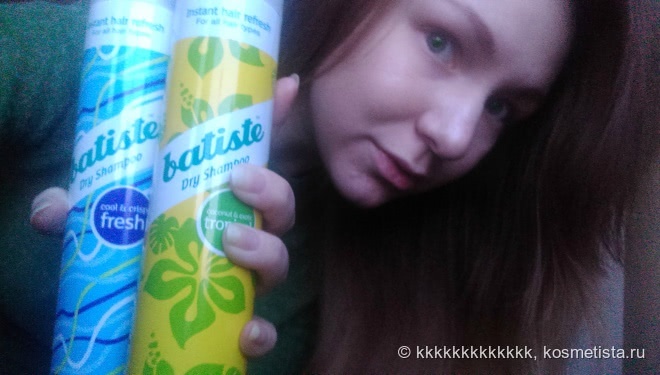 Сухие шампуни Batiste Dry Shampoo