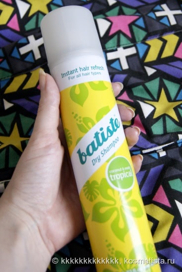 Сухие шампуни Batiste Dry Shampoo